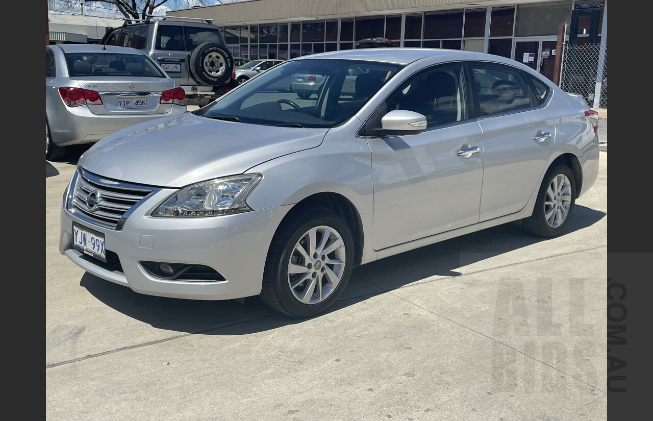 6/2013 Nissan Pulsar ST-L B17 4d Sedan Silver 1.8L