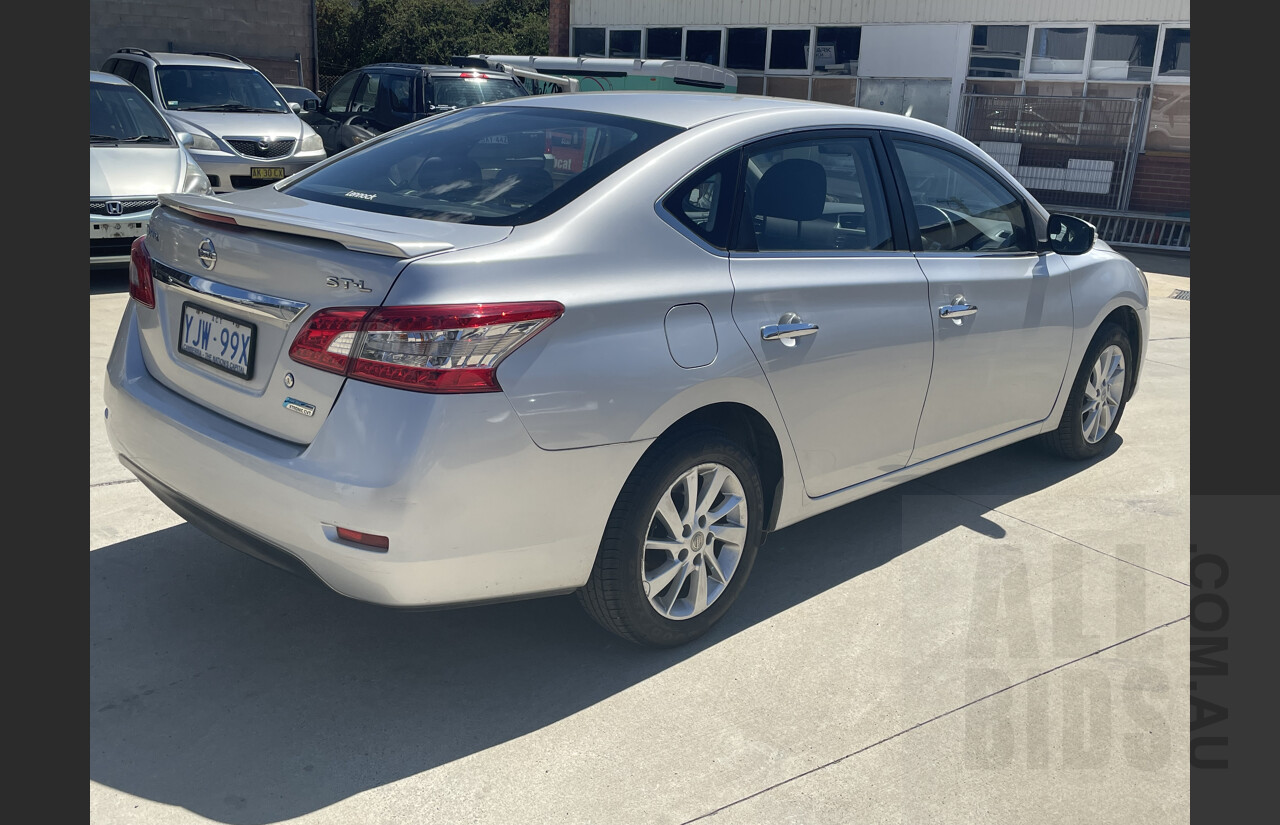 6/2013 Nissan Pulsar ST-L B17 4d Sedan Silver 1.8L