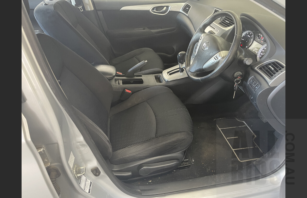 6/2013 Nissan Pulsar ST-L B17 4d Sedan Silver 1.8L