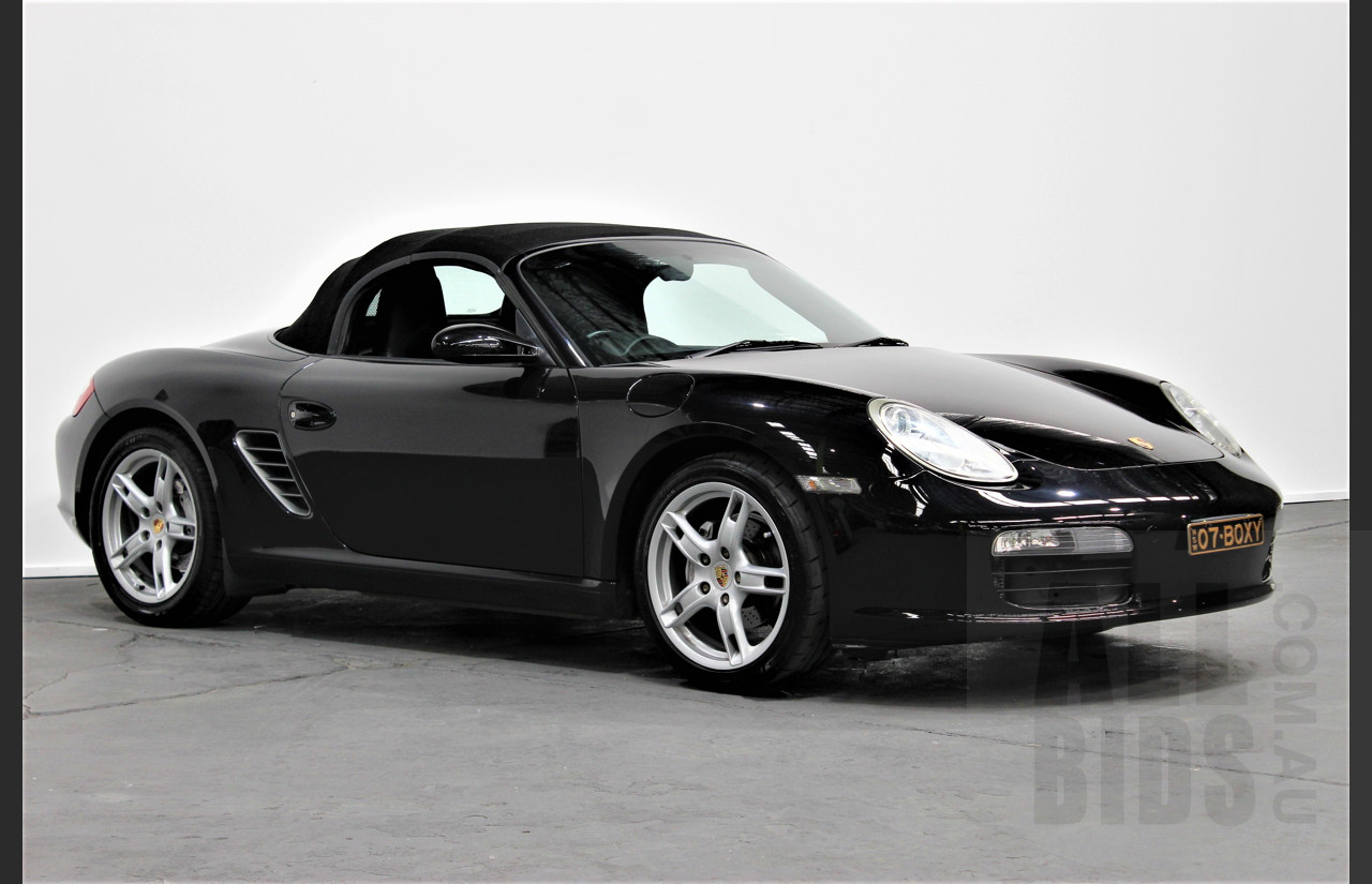 1/2007 Porsche Boxster 987 MY07 2d Roadster Basalt Black 2.7L