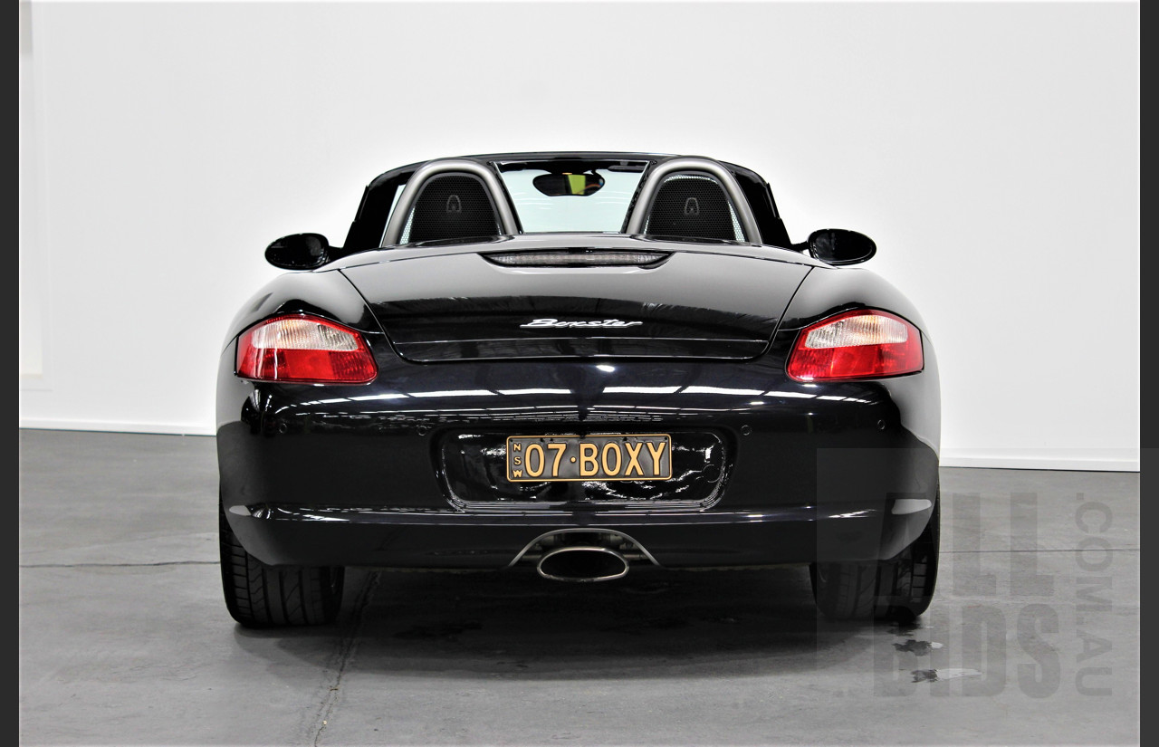 1/2007 Porsche Boxster 987 MY07 2d Roadster Basalt Black 2.7L