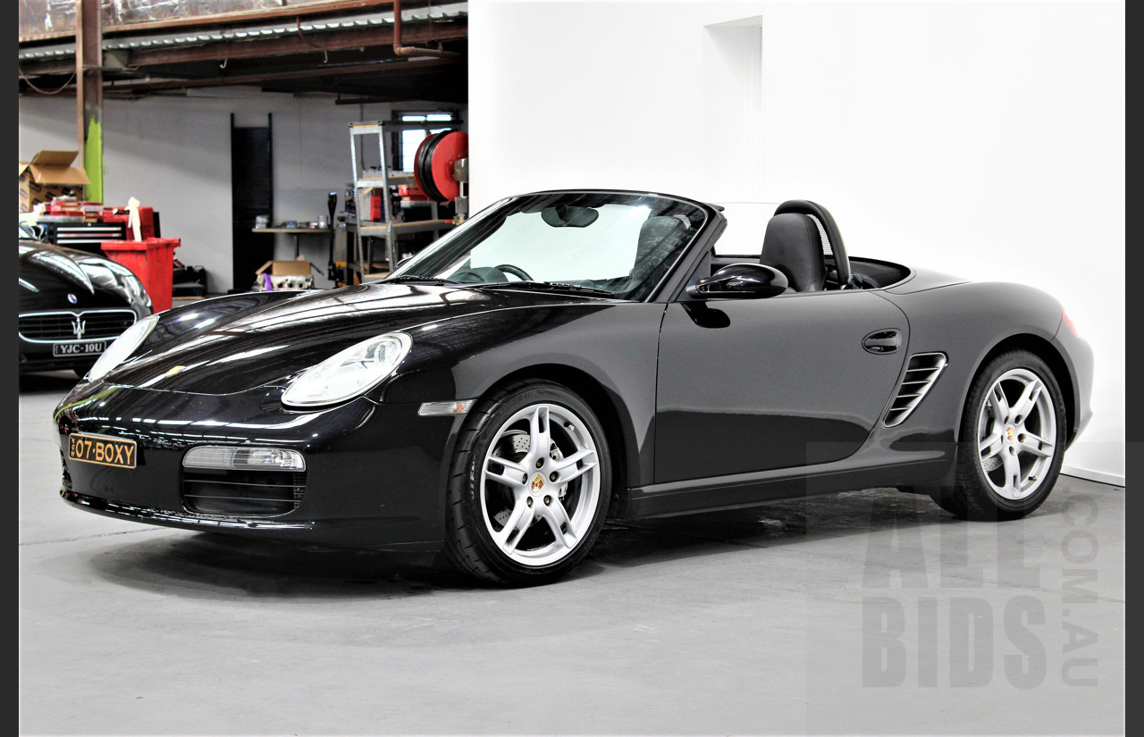 1/2007 Porsche Boxster 987 MY07 2d Roadster Basalt Black 2.7L