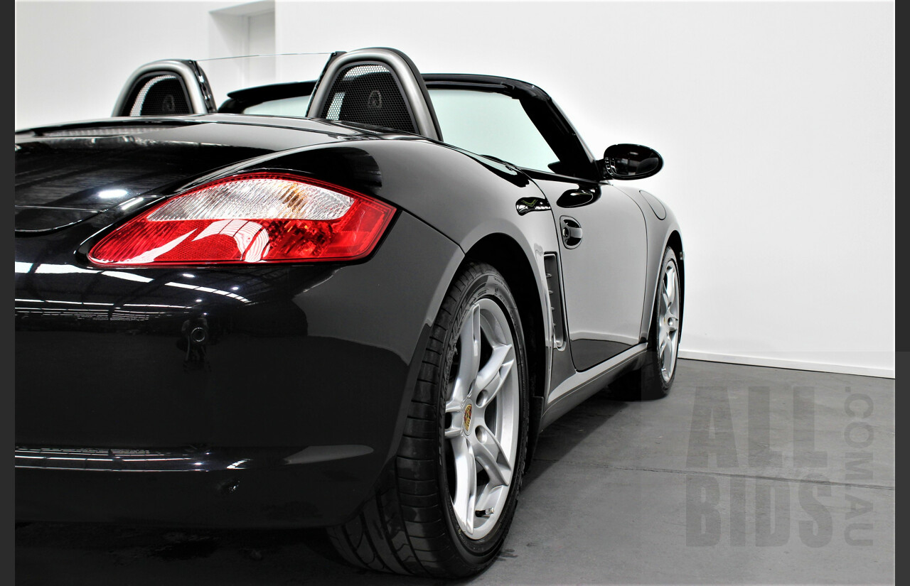 1/2007 Porsche Boxster 987 MY07 2d Roadster Basalt Black 2.7L