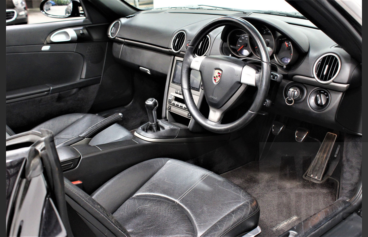1/2007 Porsche Boxster 987 MY07 2d Roadster Basalt Black 2.7L