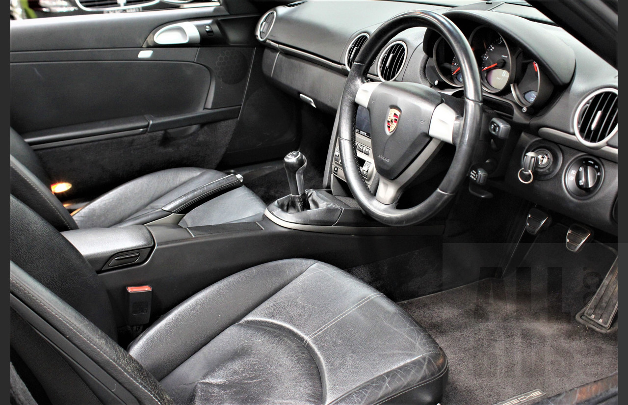 1/2007 Porsche Boxster 987 MY07 2d Roadster Basalt Black 2.7L