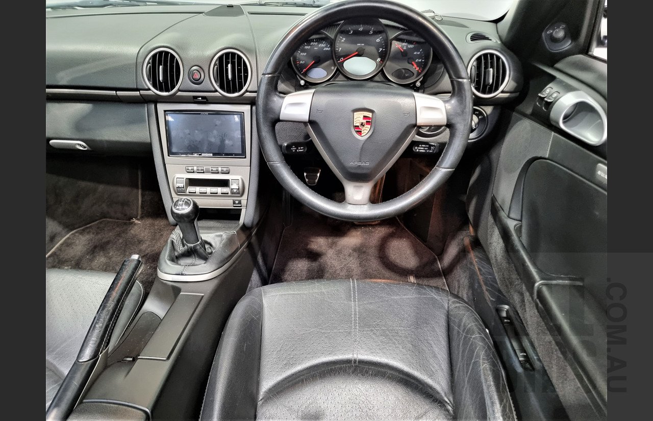 1/2007 Porsche Boxster 987 MY07 2d Roadster Basalt Black 2.7L