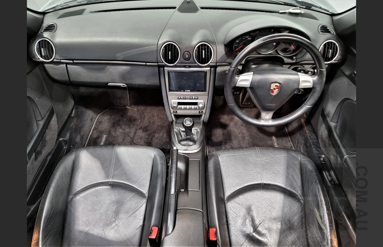 1/2007 Porsche Boxster 987 MY07 2d Roadster Basalt Black 2.7L