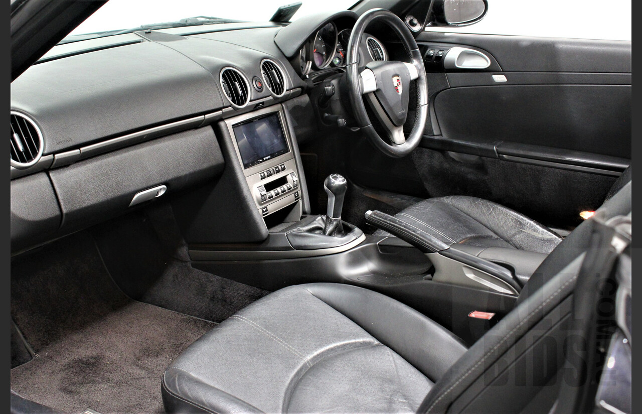 1/2007 Porsche Boxster 987 MY07 2d Roadster Basalt Black 2.7L