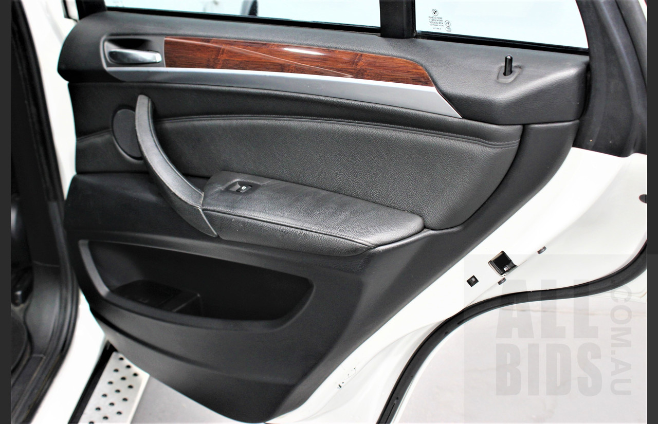 5/2008 Bmw X5 3.0sd E70 4d Wagon White 3.0L Turbo Diesel