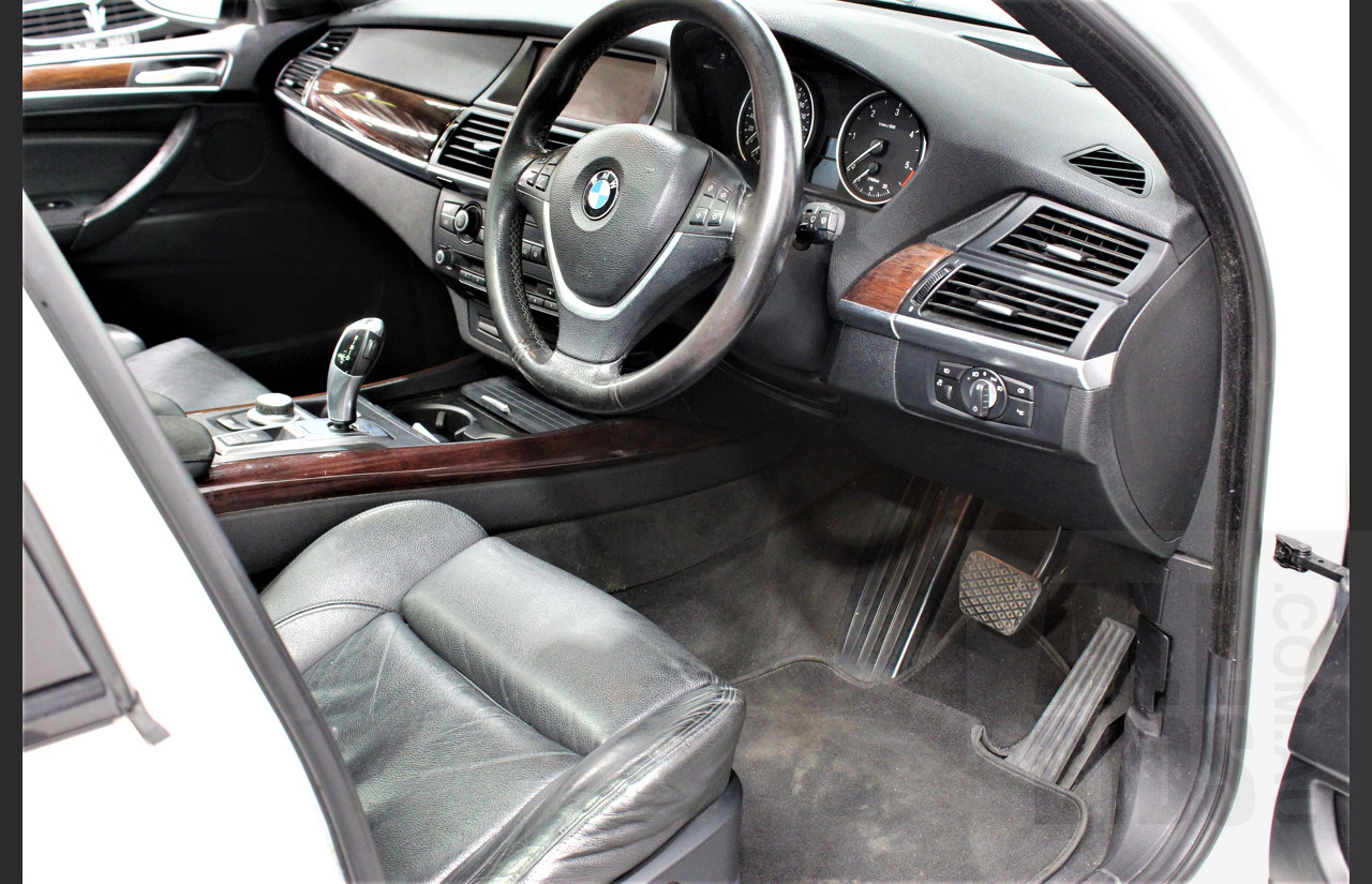 5/2008 Bmw X5 3.0sd E70 4d Wagon White 3.0L Turbo Diesel