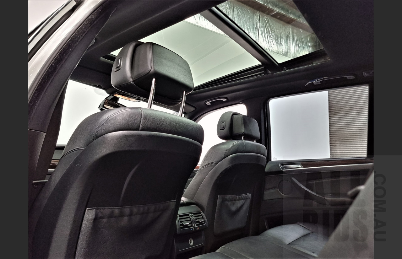 5/2008 Bmw X5 3.0sd E70 4d Wagon White 3.0L Turbo Diesel