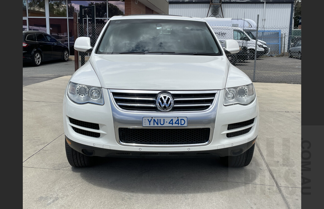 7/2007 Volkswagen Touareg V6 FSI 7L MY07 4d Wagon White 3.6L