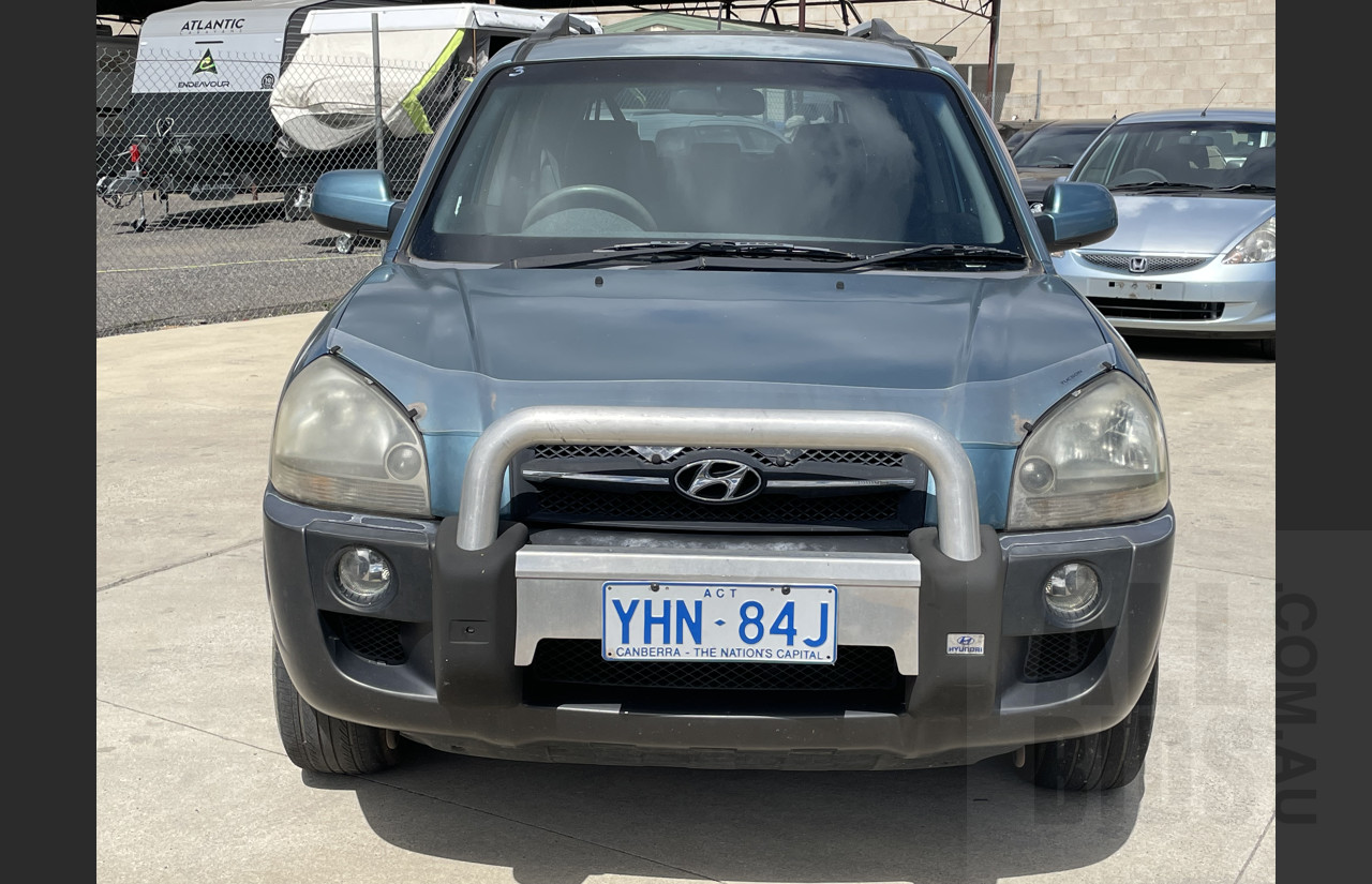 6/2006 Hyundai Tucson Elite 4d Wagon Blue 2.7L