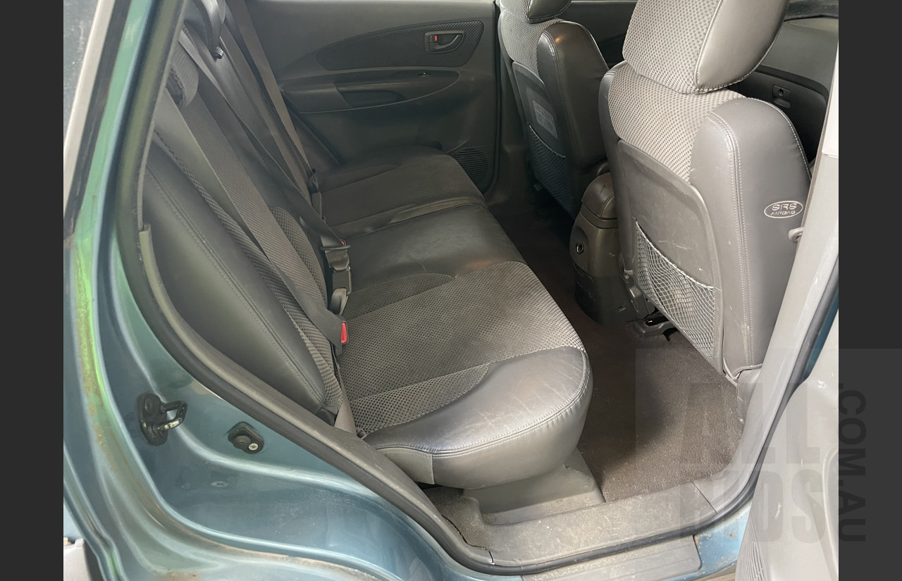 6/2006 Hyundai Tucson Elite 4d Wagon Blue 2.7L