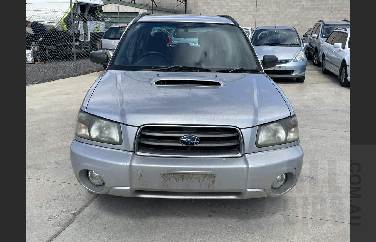 5/2004 Subaru Forester XT MY04 4d Wagon Silver 2.5L