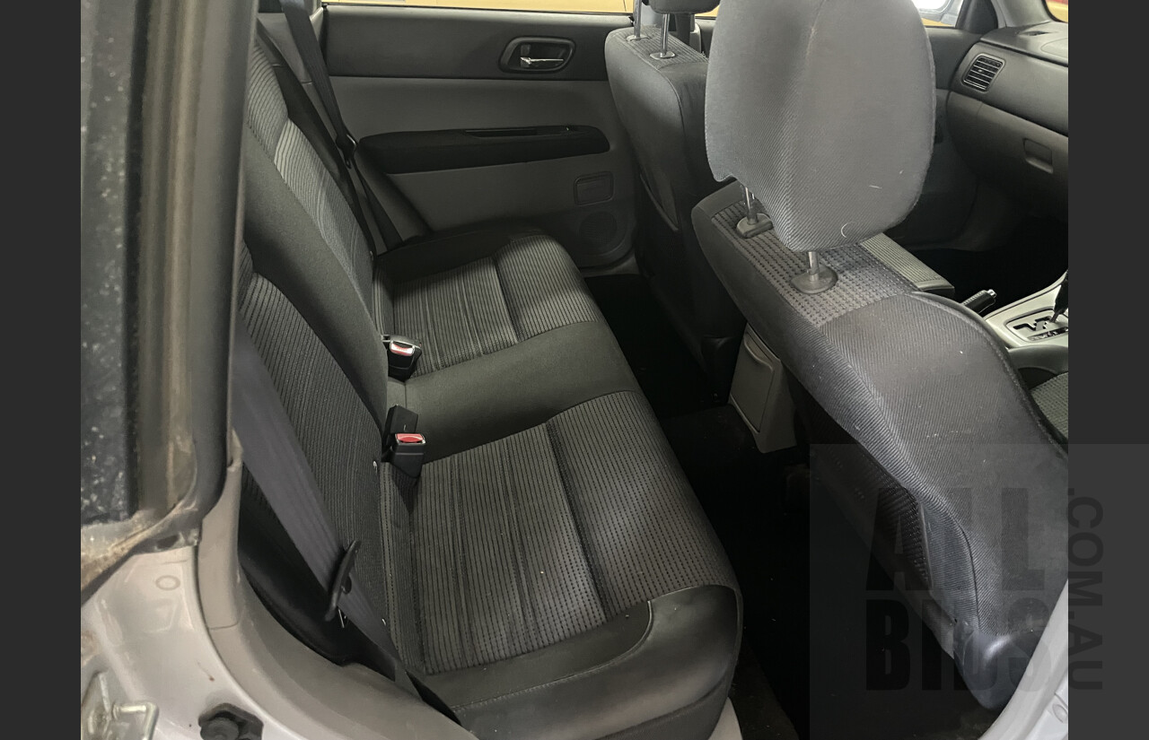 5/2004 Subaru Forester XT MY04 4d Wagon Silver 2.5L