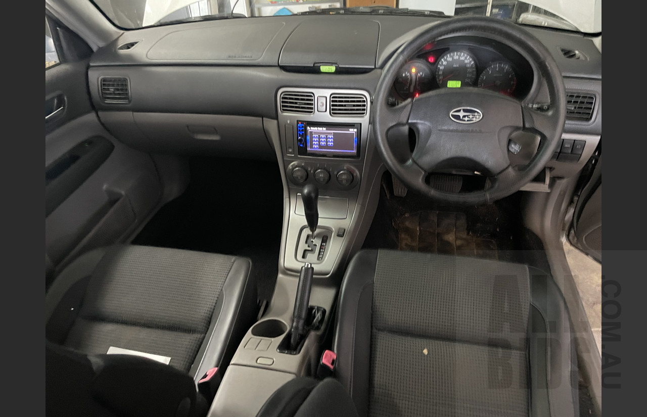5/2004 Subaru Forester XT MY04 4d Wagon Silver 2.5L