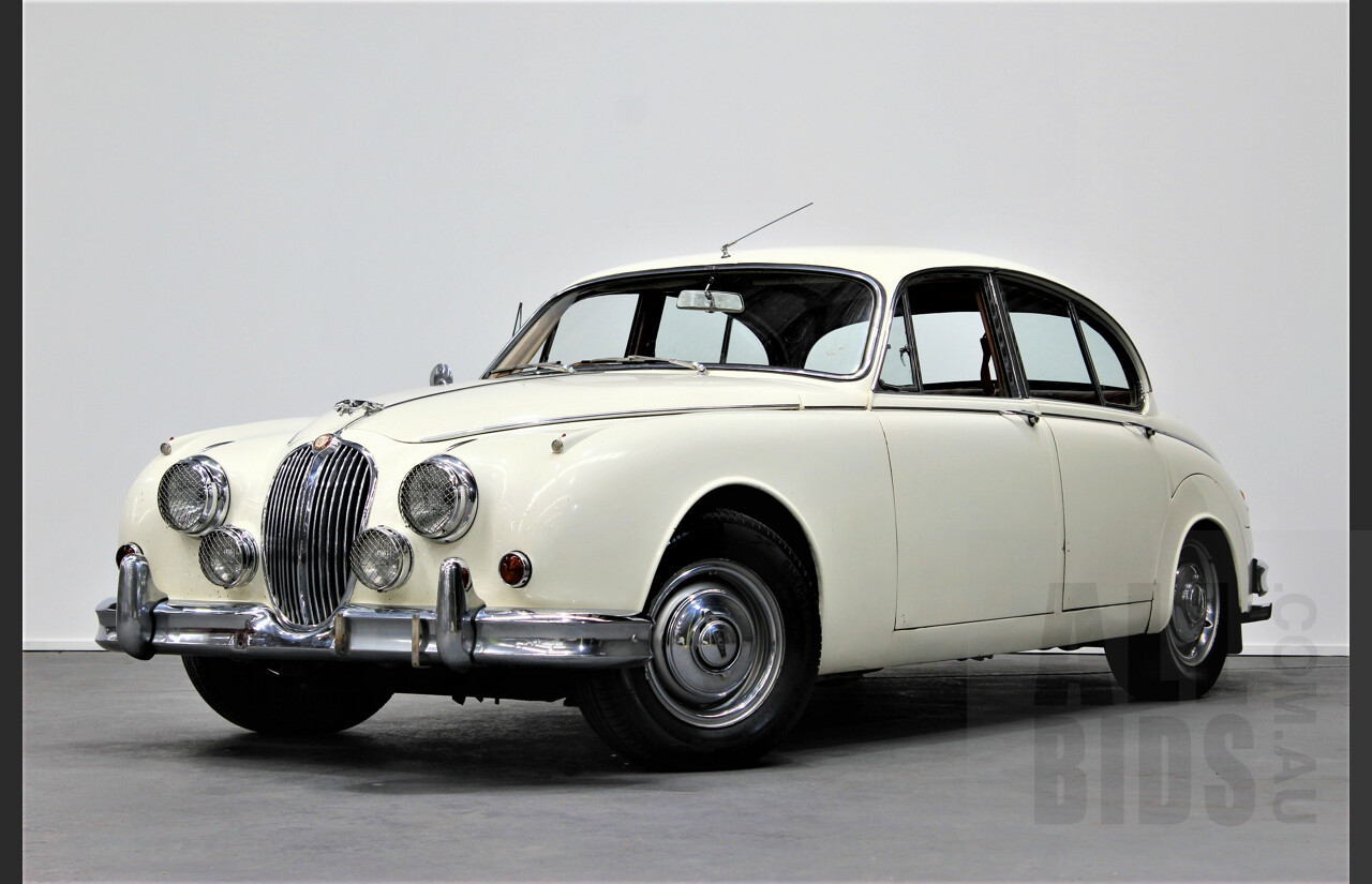 1/1960 Jaguar Mk2 II 2.4L 4d Sedan White 3.8L