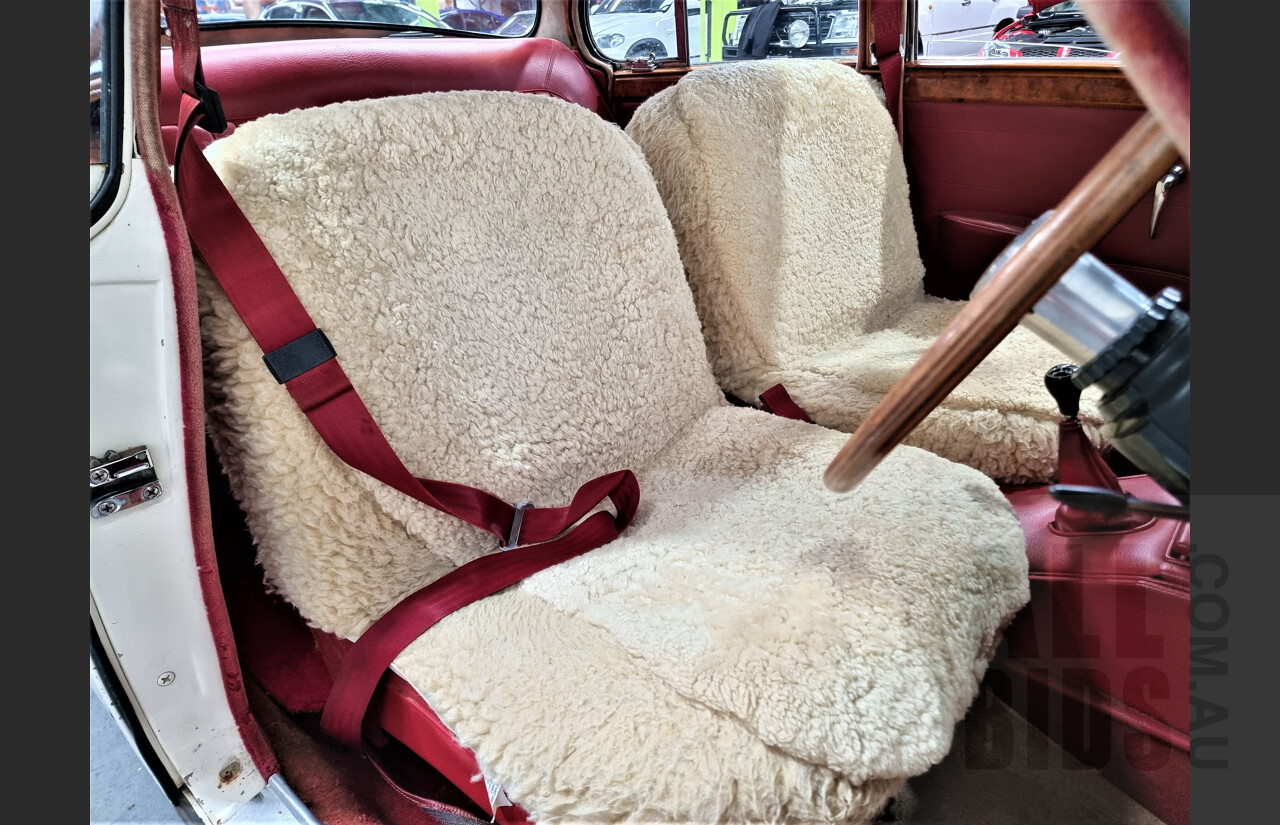 1/1960 Jaguar Mk2 II 2.4L 4d Sedan White 3.8L