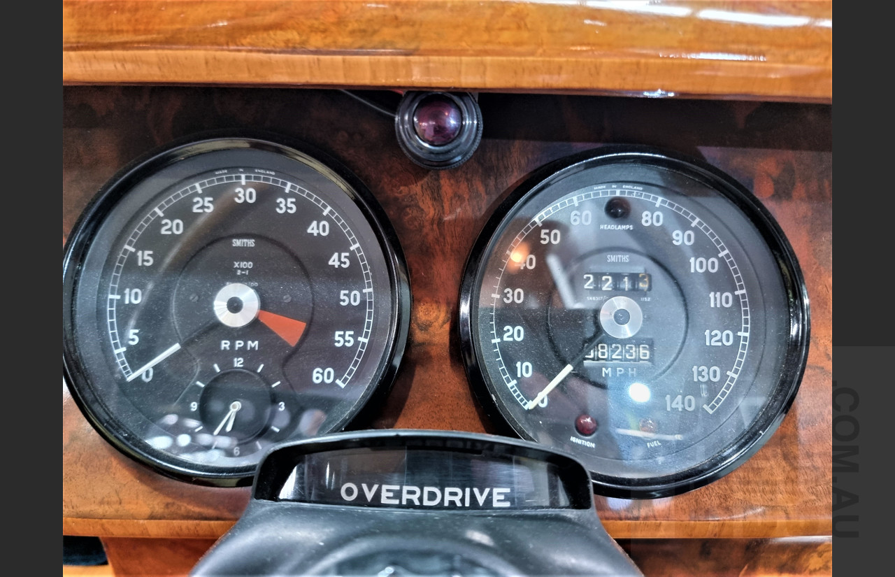 1/1960 Jaguar Mk2 II 2.4L 4d Sedan White 3.8L