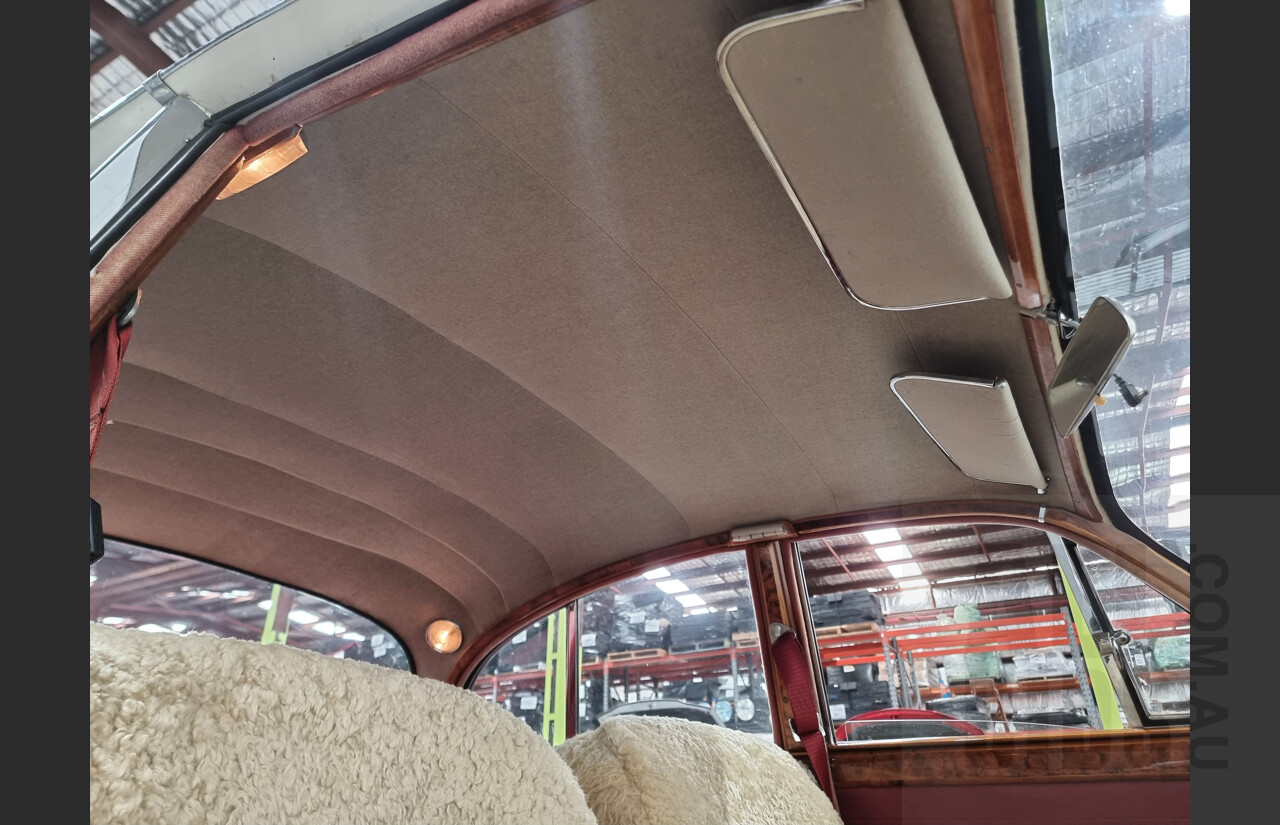 1/1960 Jaguar Mk2 II 2.4L 4d Sedan White 3.8L