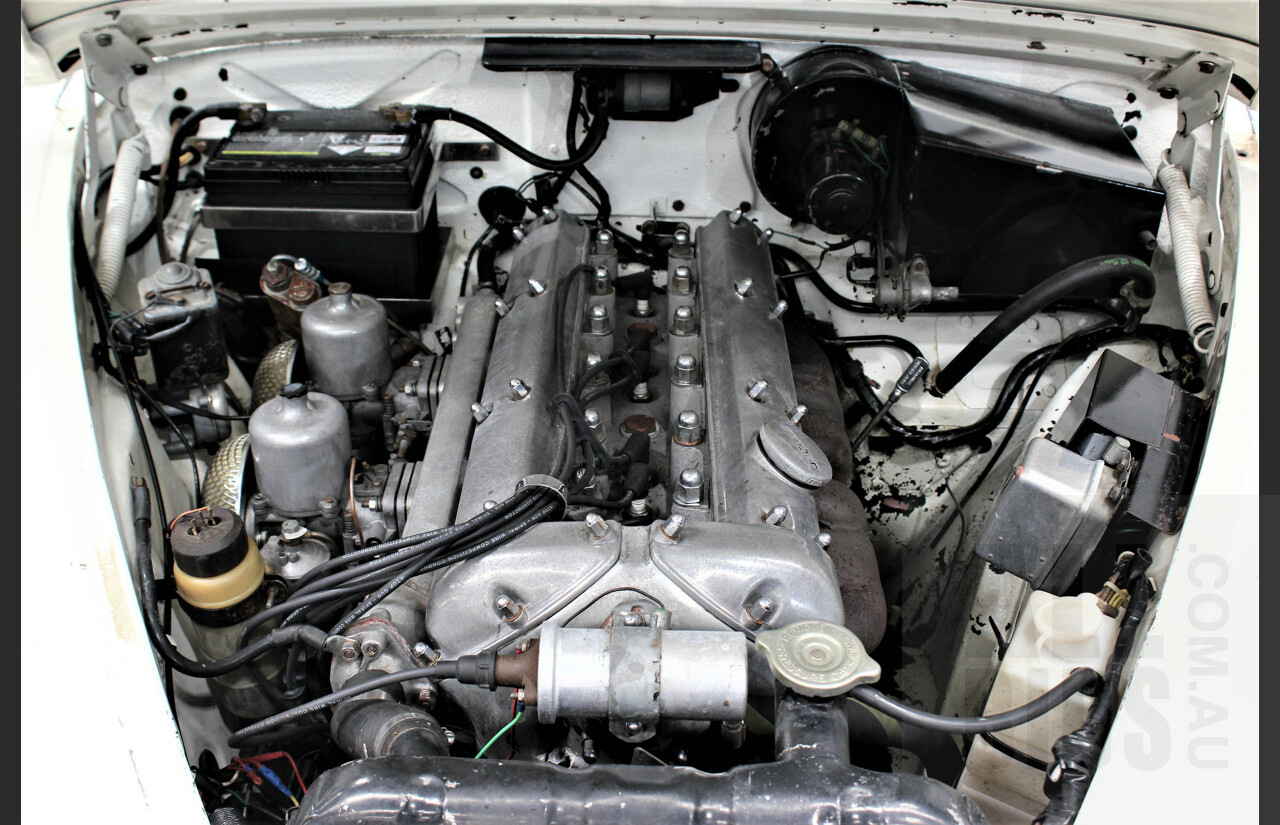 1/1960 Jaguar Mk2 II 2.4L 4d Sedan White 3.8L