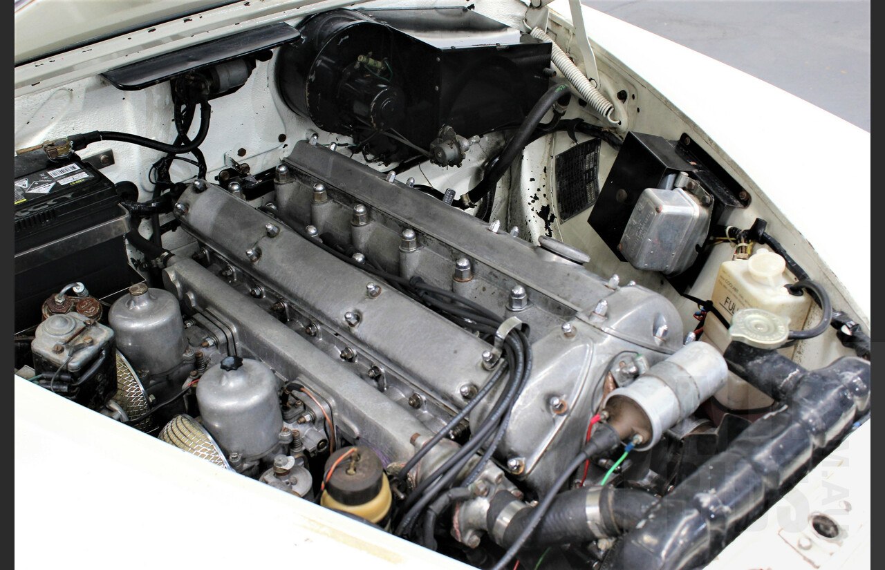 1/1960 Jaguar Mk2 II 2.4L 4d Sedan White 3.8L