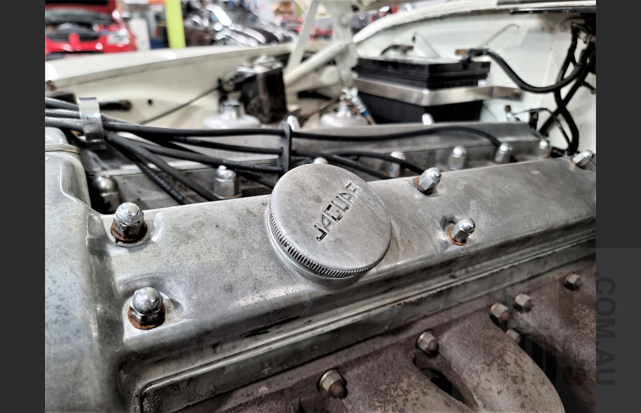 1/1960 Jaguar Mk2 II 2.4L 4d Sedan White 3.8L