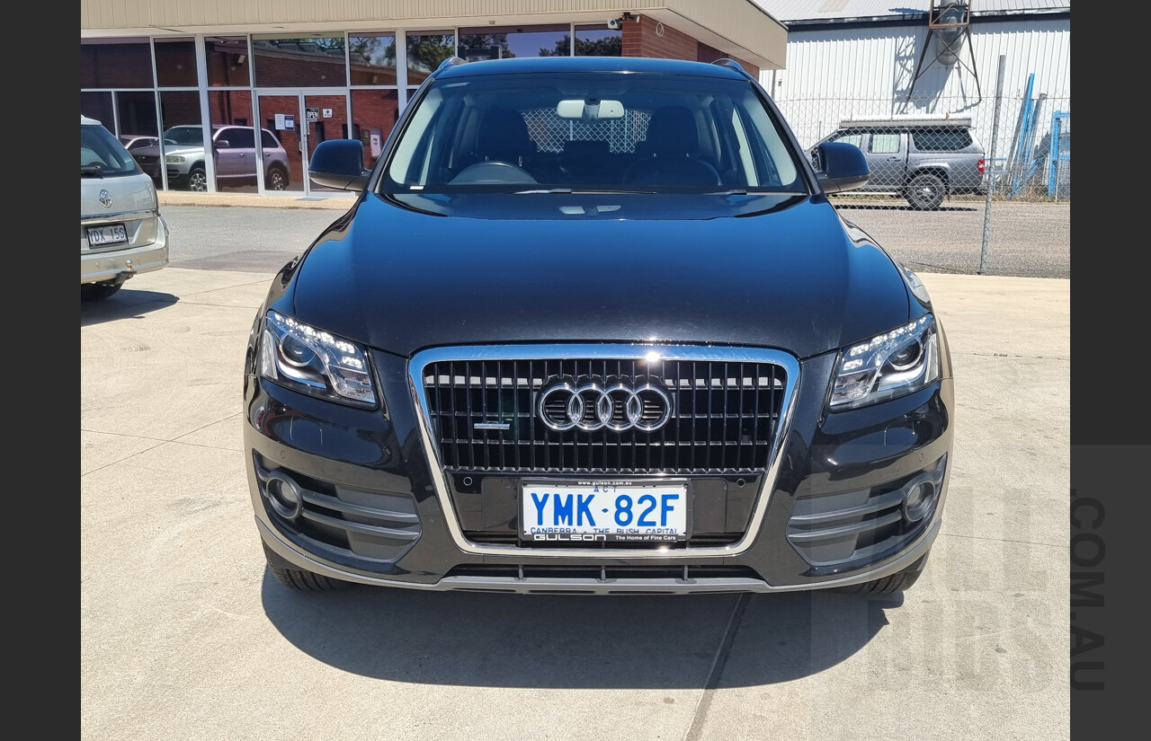 2/2012 Audi Q5 3.0 TDI Quattro 8R MY12 4d Wagon Black 3.0L