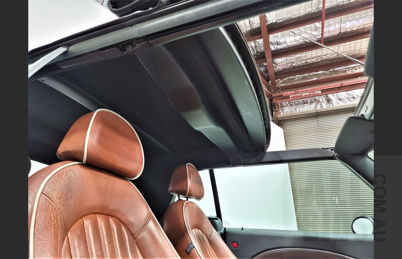 10/2007 Mini Cooper Cabrio Sidewalk R52 2d Cabriolet Black 1.6L