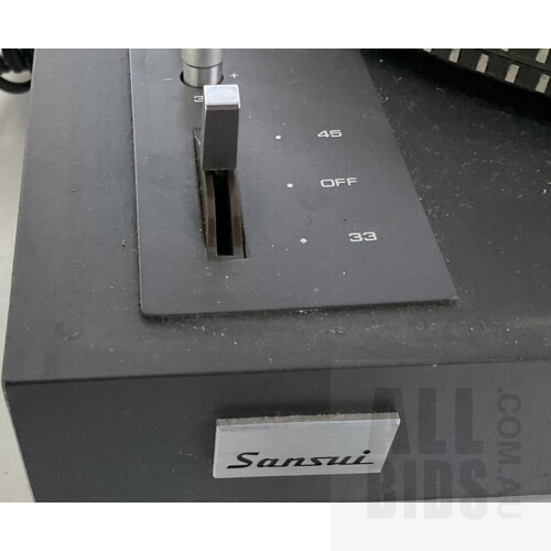 Vintage Sansui Direct Drive Turntable SR-525