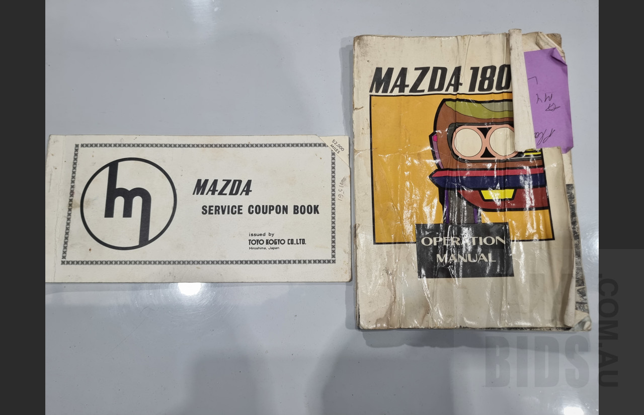 1/1969 Mazda 1800 4d Sedan White 1.8L