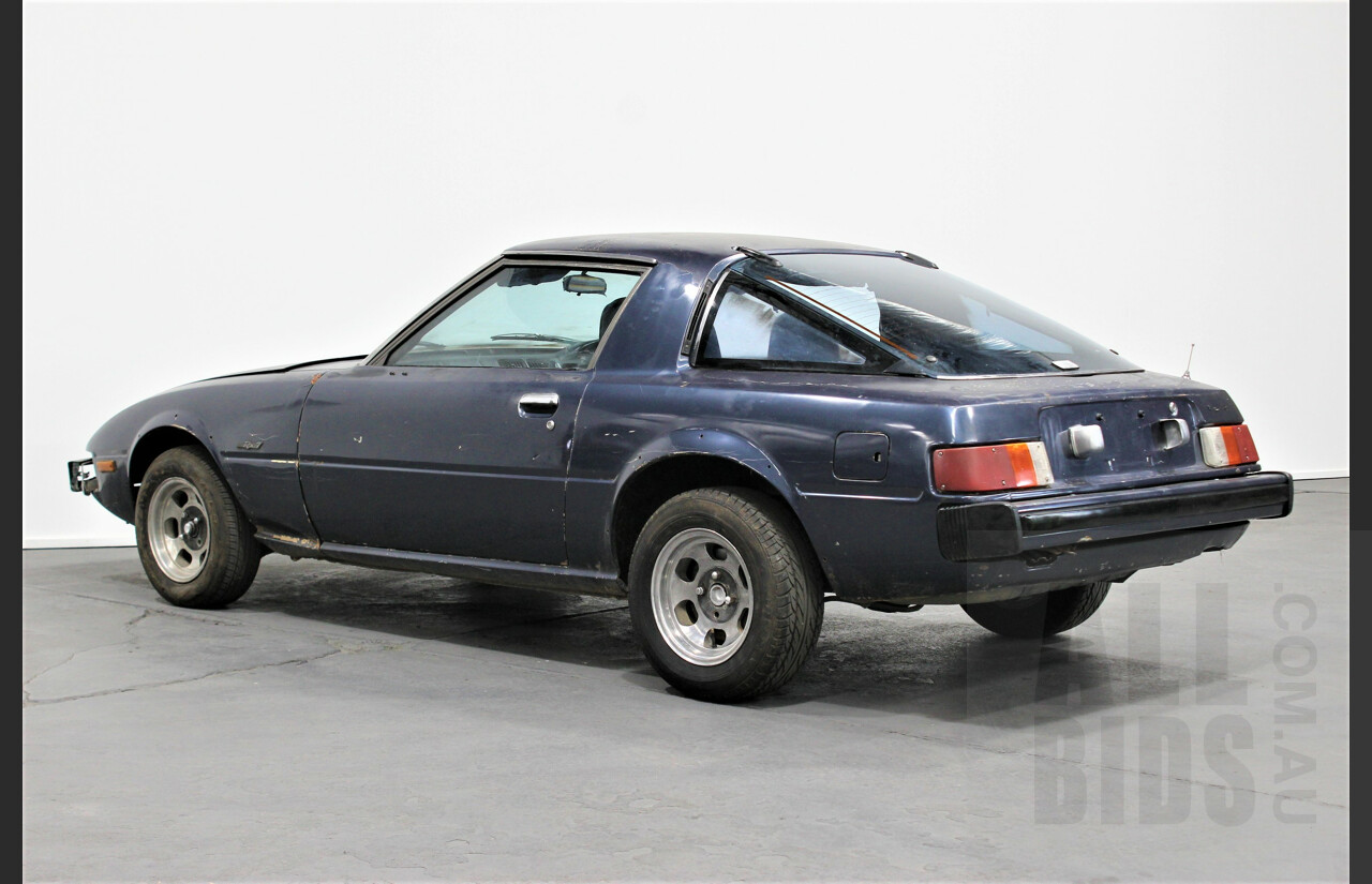 3/1979 Mazda RX7 Super Deluxe Series 1 2d Coupe Blue 1.1L 12A - Project Car