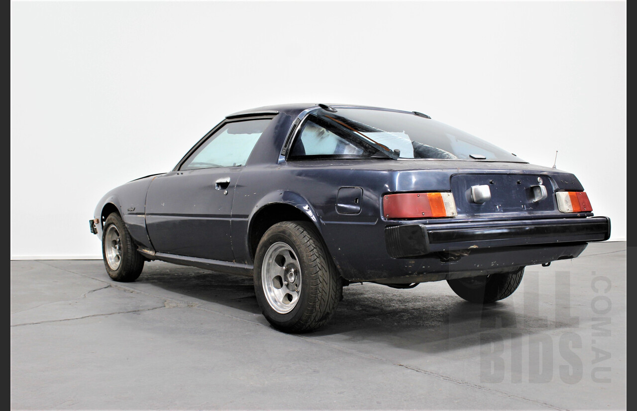 3/1979 Mazda RX7 Super Deluxe Series 1 2d Coupe Blue 1.1L 12A - Project Car
