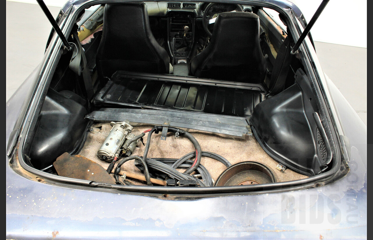 3/1979 Mazda RX7 Super Deluxe Series 1 2d Coupe Blue 1.1L 12A - Project Car