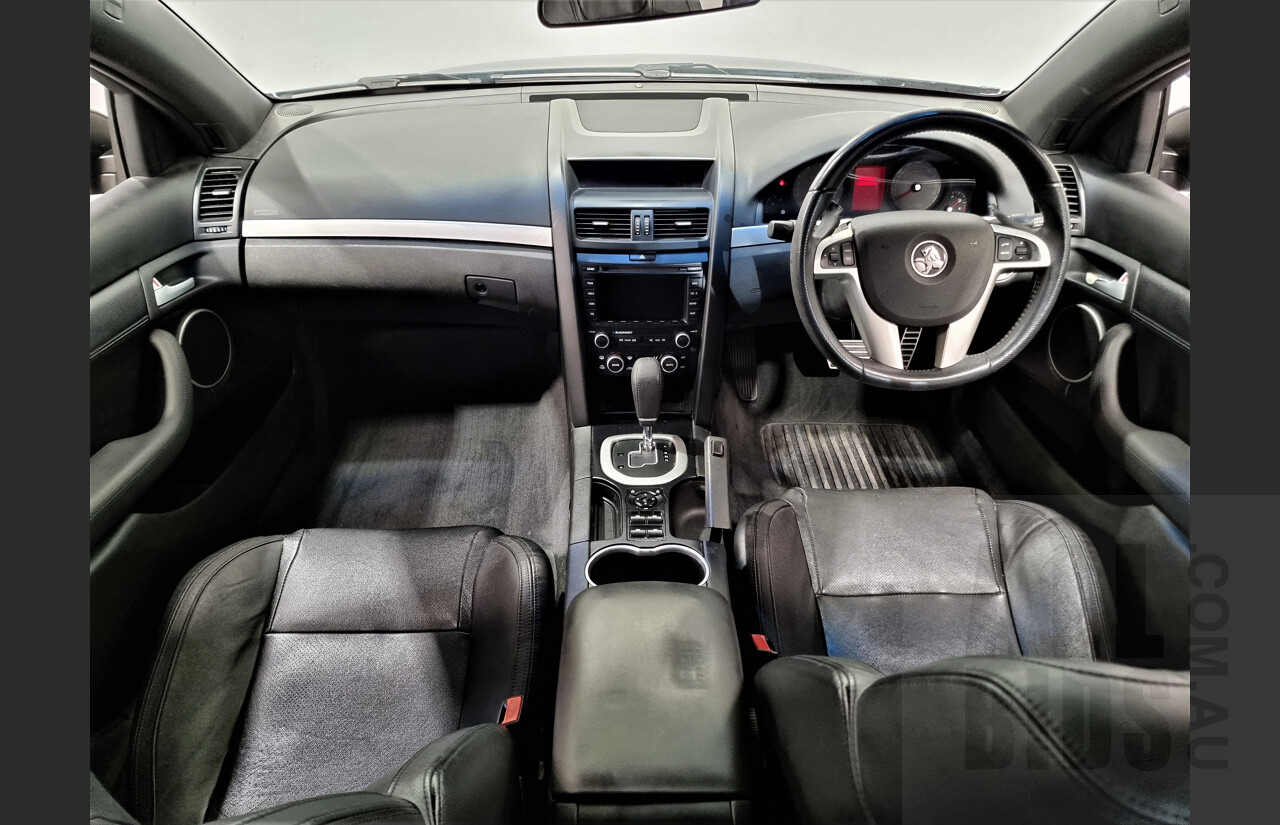 2/2010 Holden Commodore SS-V VE MY10 4d Sedan Black V8 Supercharged