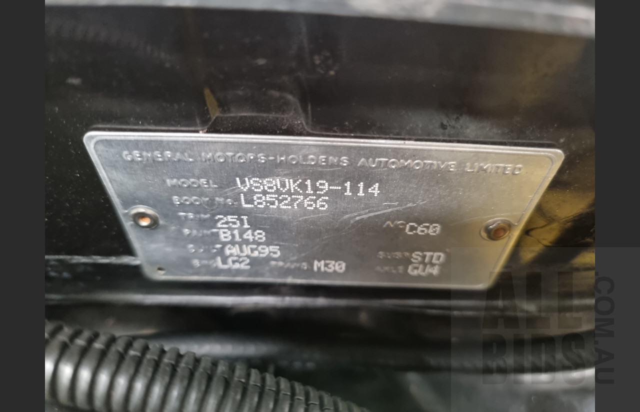 8/1995 Holden Commodore VS GTS-R Replica 4d Sedan XU-3 Yella 5.0lt V8