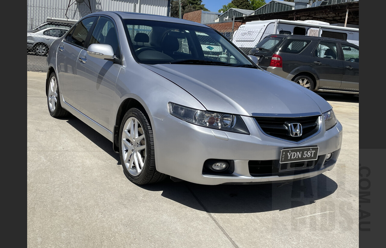 1/2005 Honda Accord EURO Luxury 4d Sedan Silver 2.4L