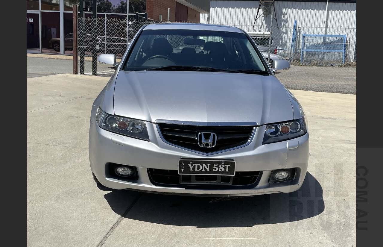 1/2005 Honda Accord EURO Luxury 4d Sedan Silver 2.4L