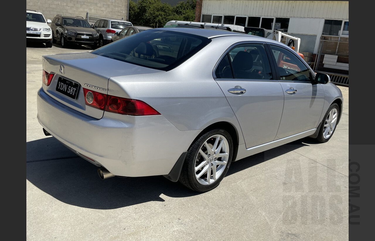 1/2005 Honda Accord EURO Luxury 4d Sedan Silver 2.4L