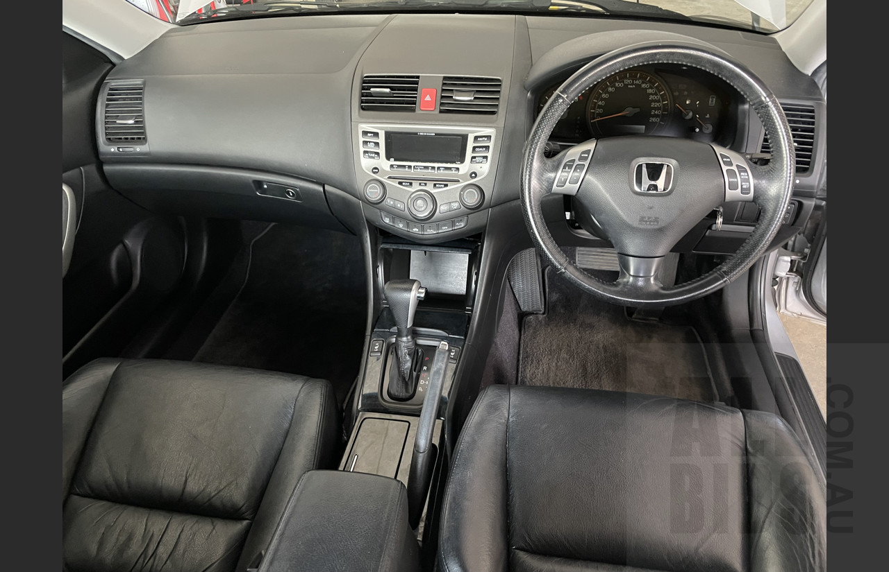 1/2005 Honda Accord EURO Luxury 4d Sedan Silver 2.4L