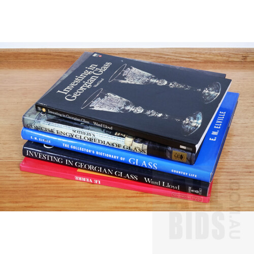 Five Reference Books on Antique Glass, Including Le Verre, Investing in Georgian Glass and More