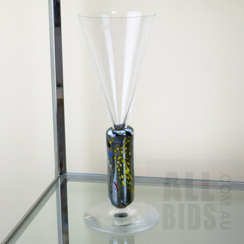 Bertil Vallien Champagne Glass for Kosta Boda, 99230