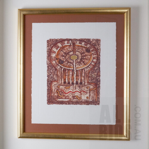 John Winch (1944-2007), Relic VI, Etching & Aquatint, 27 x 22 cm (image size)