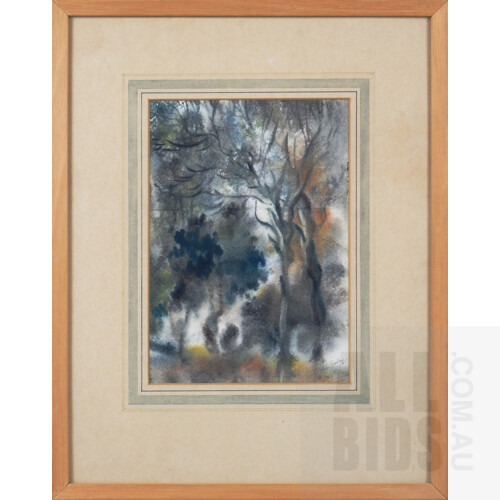 John Scollay (20th Century, Australian), Landscape, Watercolour, 21 x 15 cm