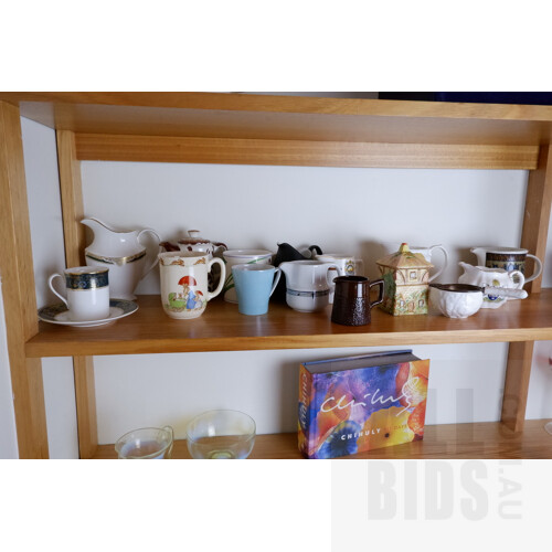 Large Collection of English and Other Ceramics, Including Doulton Carlyle Demitasse Cup and Saucer, Shelley City of Canberra Creamer Jug and More 