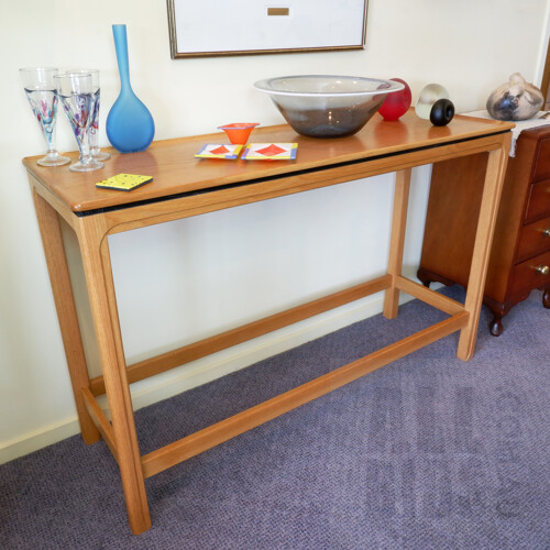 John Comacchio, American Oak Sofa Table 