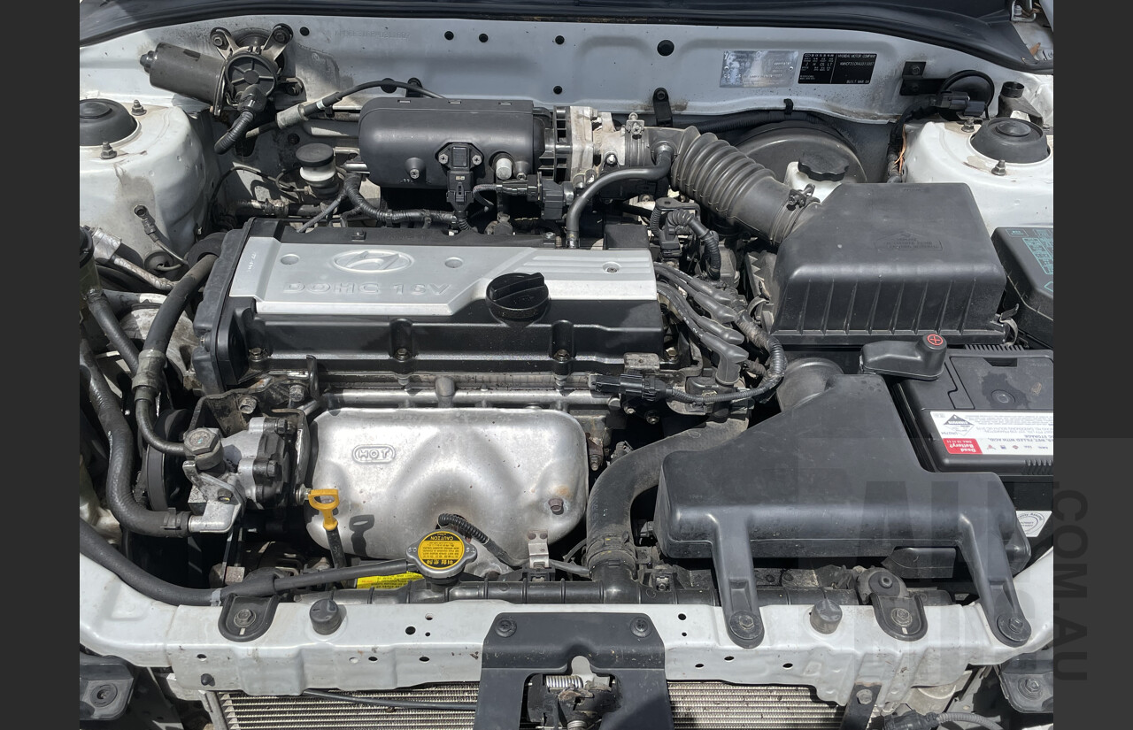 6/2004 Hyundai Accent 1.6 LS 3d Hatchback Silver 1.6L