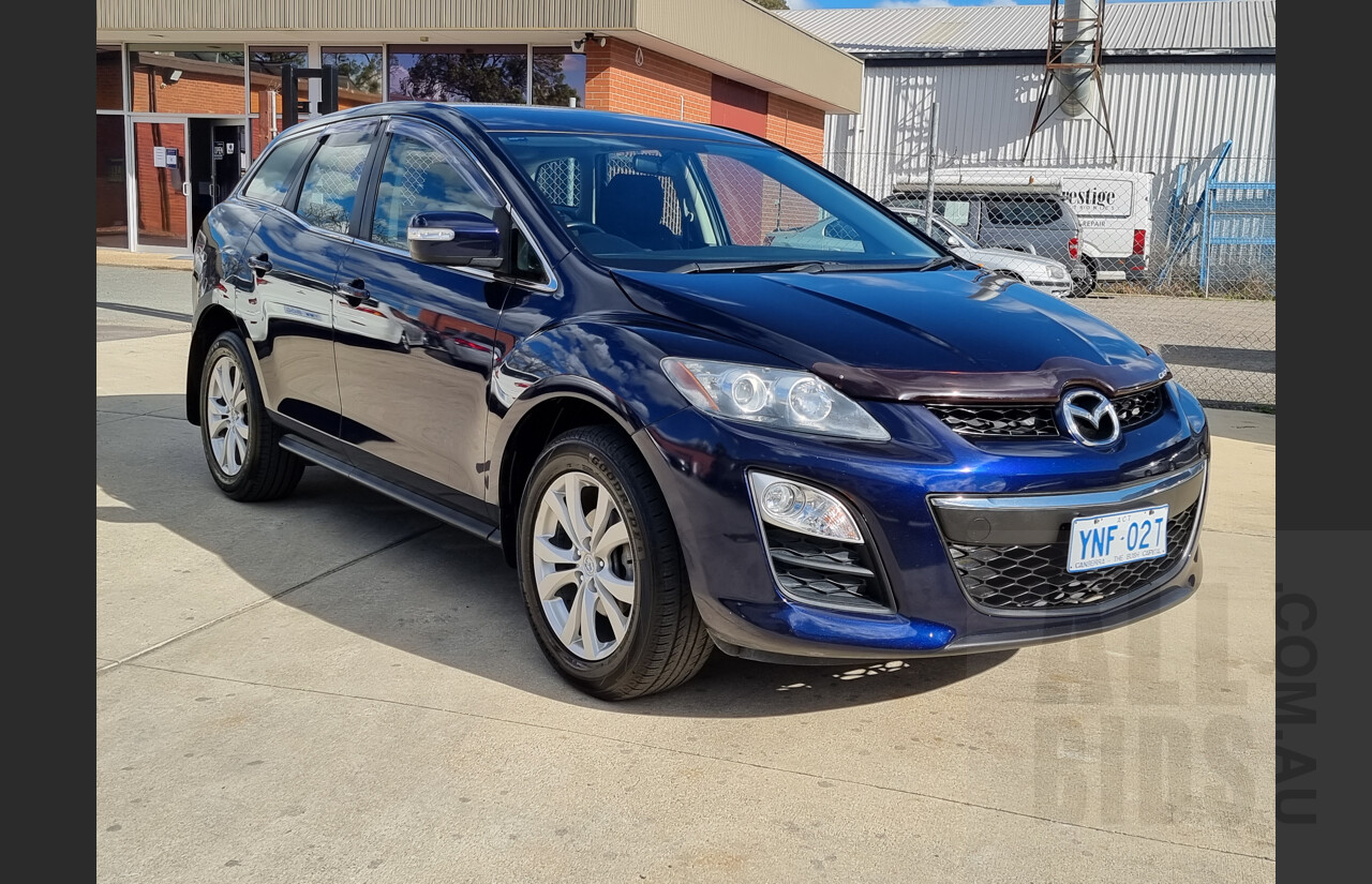 6/2010 Mazda Cx-7 Classic Sports (4x4) ER MY10 4d Wagon Blue 2.3L