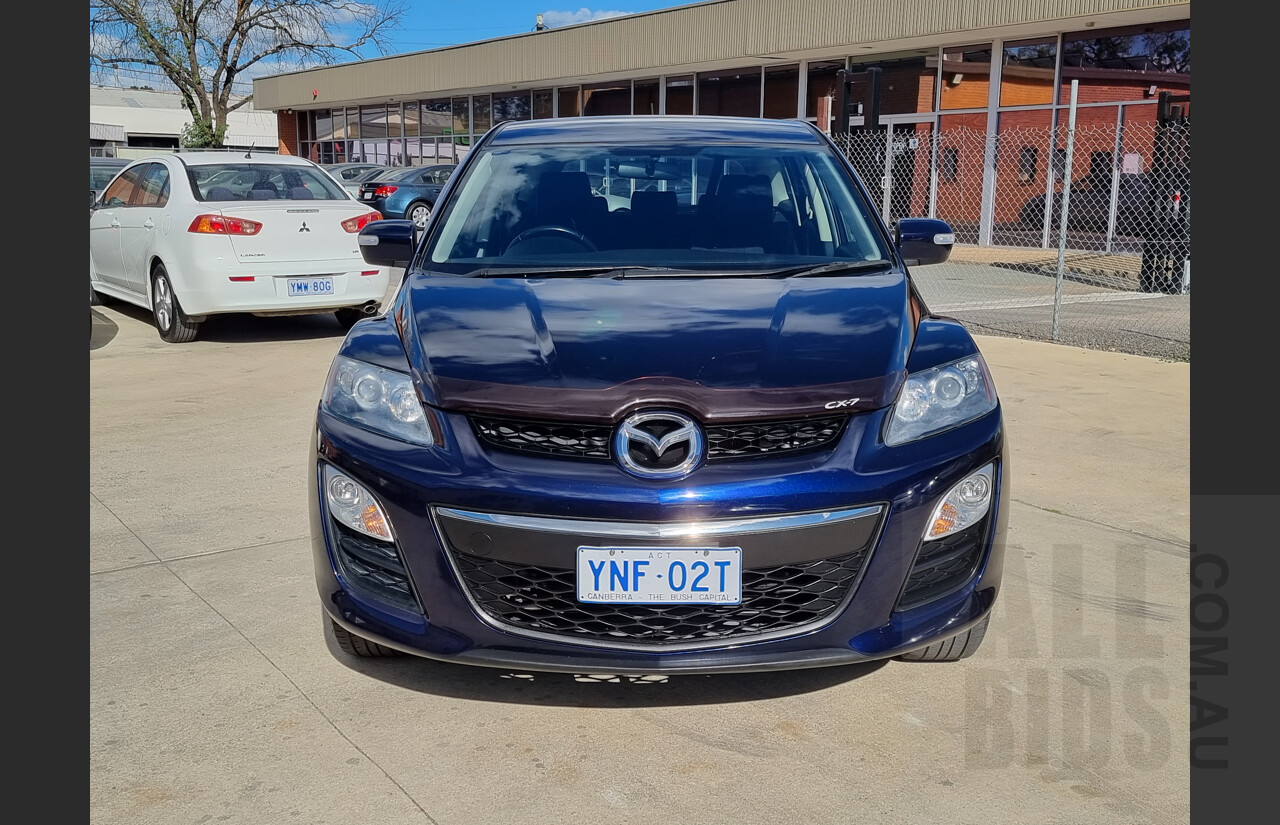 6/2010 Mazda Cx-7 Classic Sports (4x4) ER MY10 4d Wagon Blue 2.3L